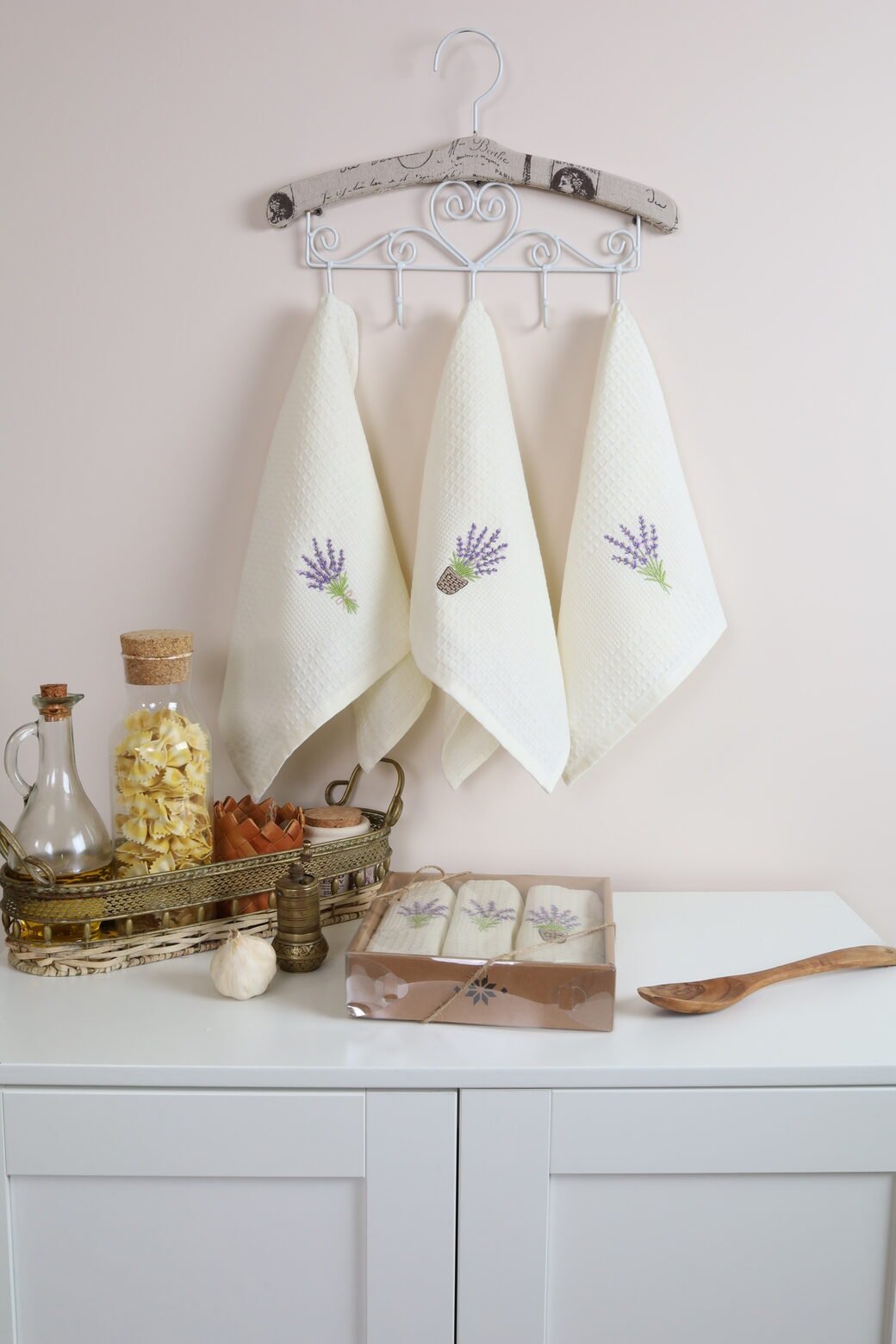 Zestaw ręczników kuchennych Lawenda (3 szt.) - obrazek 2