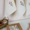Virtuvinių rankšluosčių rinkinys Rugiagėlės