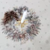 Świąteczny obrus Srebrny Szron (połyskujący) - obrazek 7